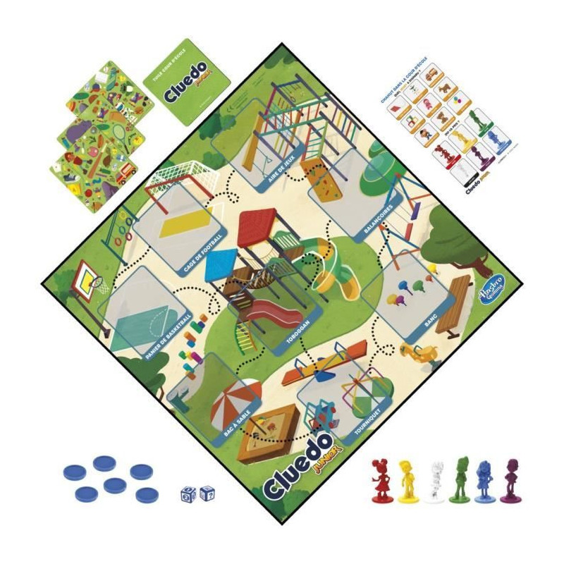 Cluedo Junior 2 -in -1 - Junior board game - Thinking game