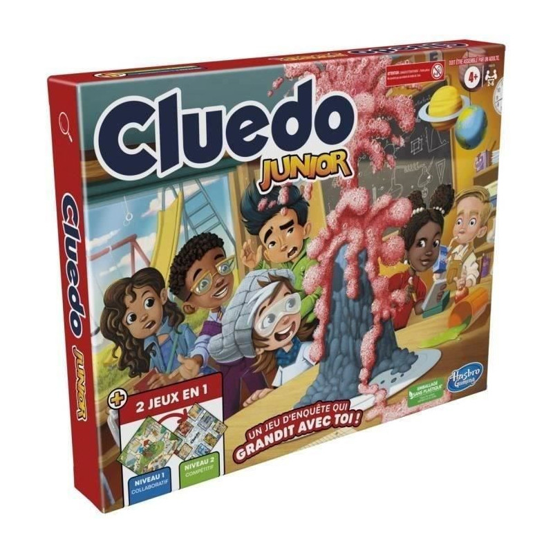 Cluedo Junior 2 -in -1 - Junior board game - Thinking game