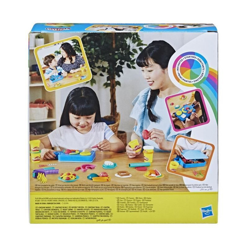PLAY-DOH Little Chef's Kit, Modeling Dough, 14 Kitchen Accessories, Pr