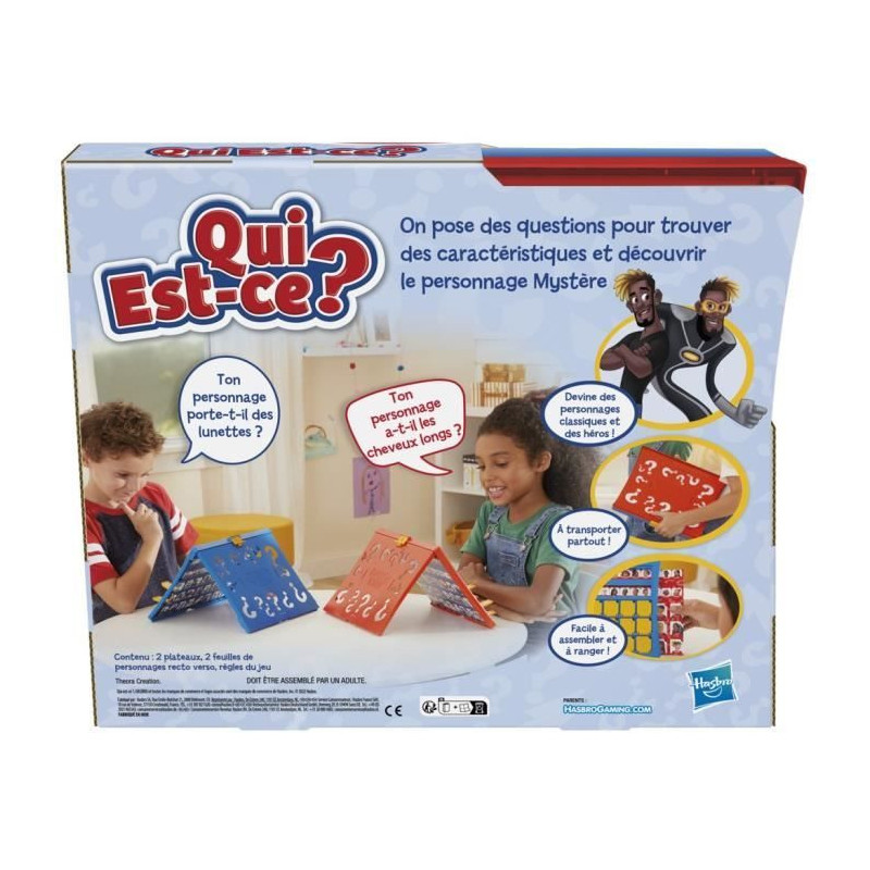 Who is it ? classic, board game for children aged 6 and up, 2 players