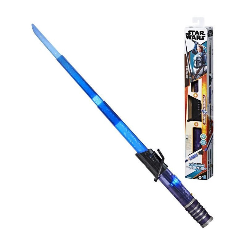 Mandalorian Electronic Lightsaber Darksaber, Star Wars Lightsaber Forg