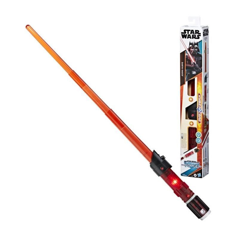 Electronic Lightsaber Darth Vader, Star Wars Lightsaber Forge Kyber Co