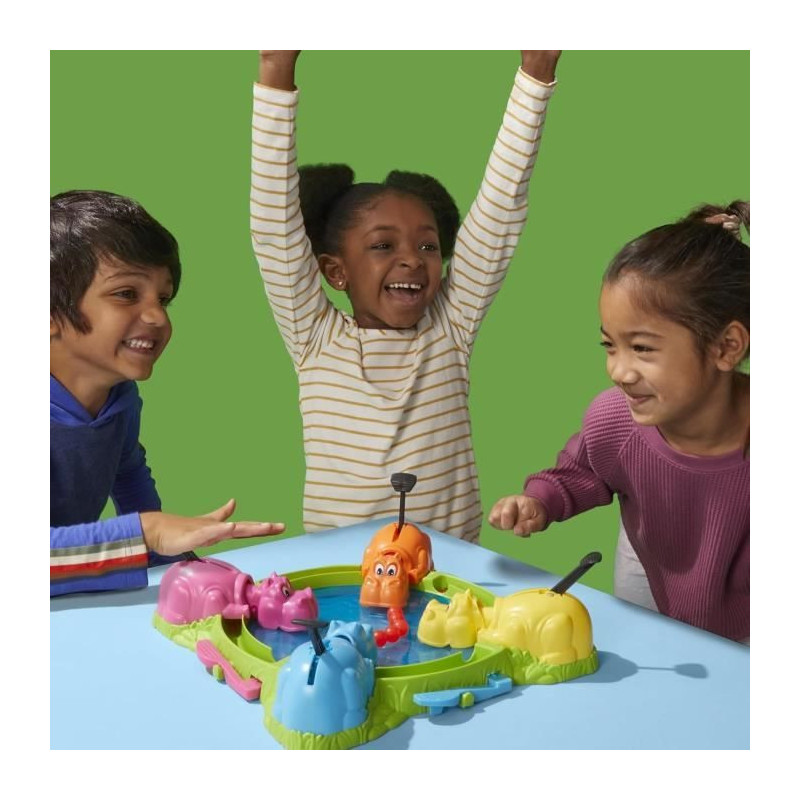 Gluttonous Hippos, children's board game, board game, from 4 years old