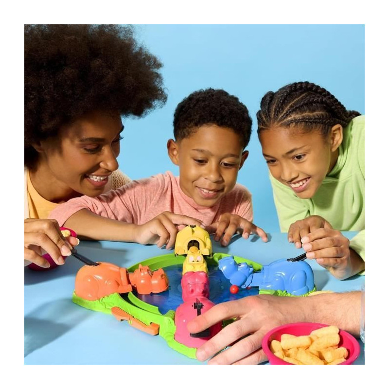 Gluttonous Hippos, children's board game, board game, from 4 years old