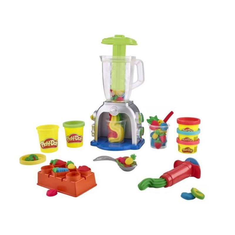 Play-Doh Smoothie Whirl, Pretend Play Kitchen Toy with Modeling Clay,