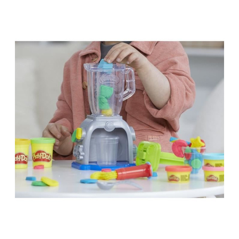 Play-Doh Smoothie Whirl, Pretend Play Kitchen Toy with Modeling Clay,