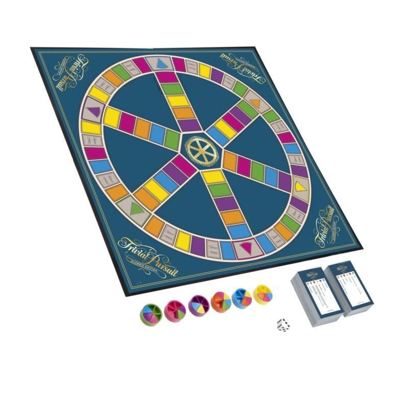 HASBRO GAMING - Trivial Pursuit Classic - Board Game