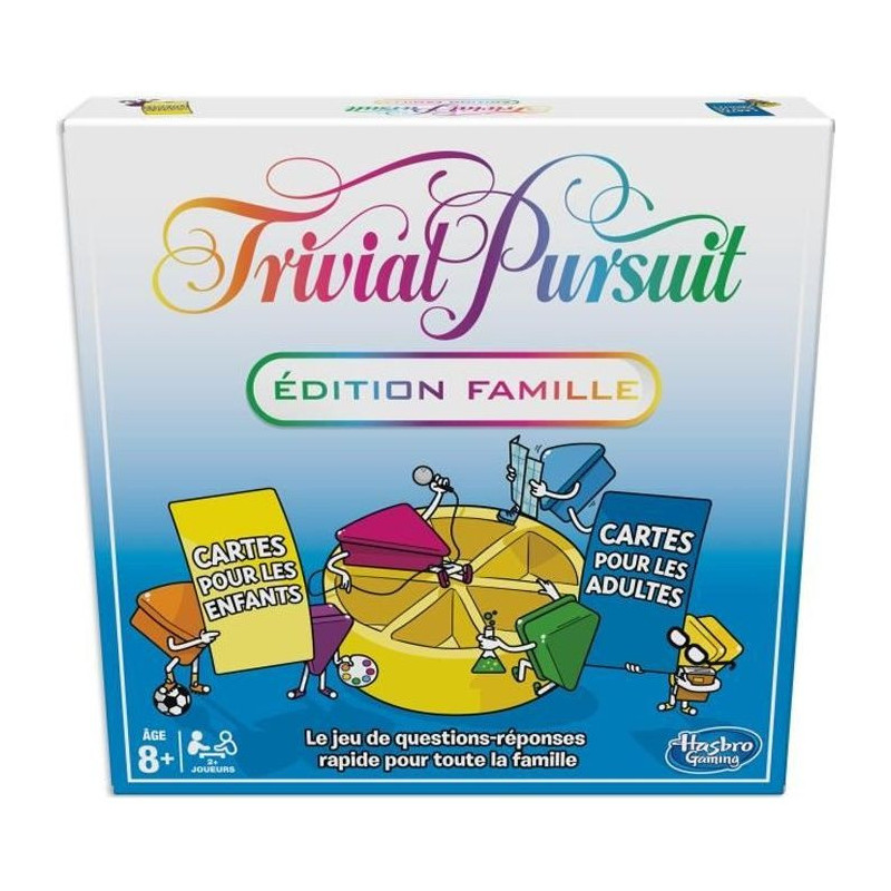 HASBRO GAMING - Trivial Pursuit Family, Edition 2018 - Board Game