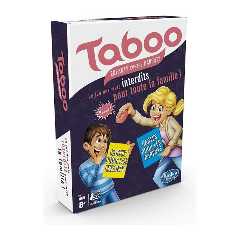 HASBRO GAMING - Taboo, Family Edition - Board Game, Thinking Game Fren