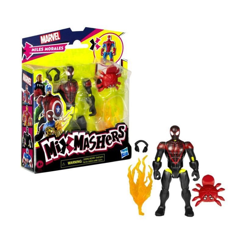 MixMashers Miles Morales, customizable figurine to mix and match with