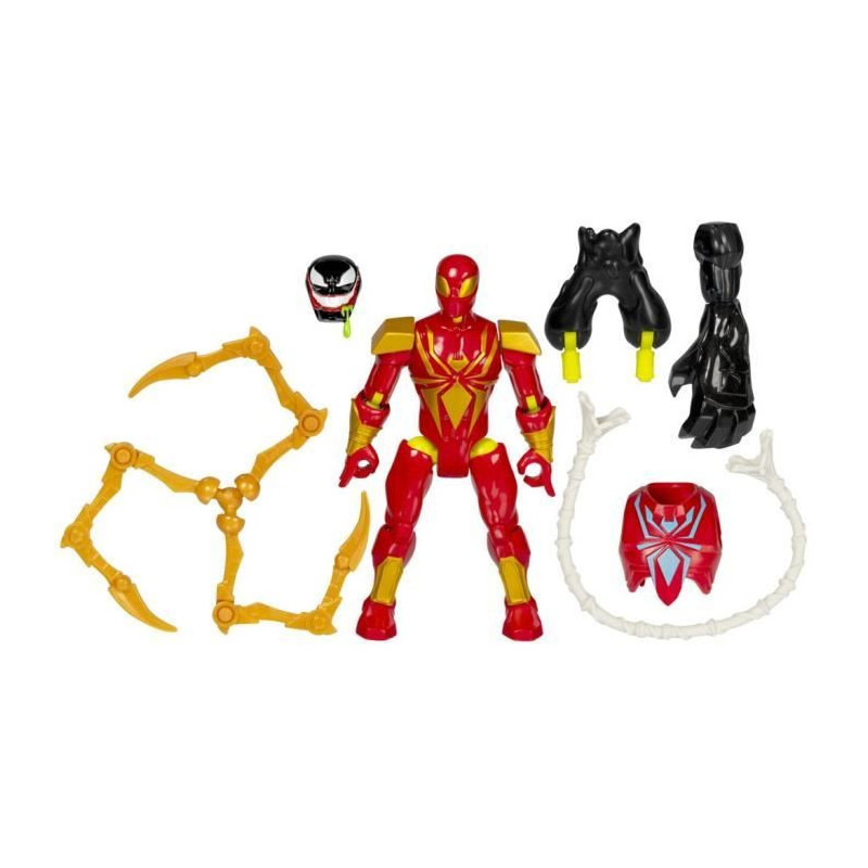 MixMashers Iron Spider Deluxe, 12 cm customizable figurine to mix and