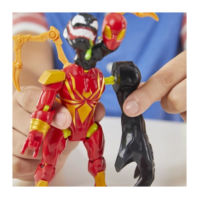 MixMashers Iron Spider Deluxe, 12 cm customizable figurine to mix and