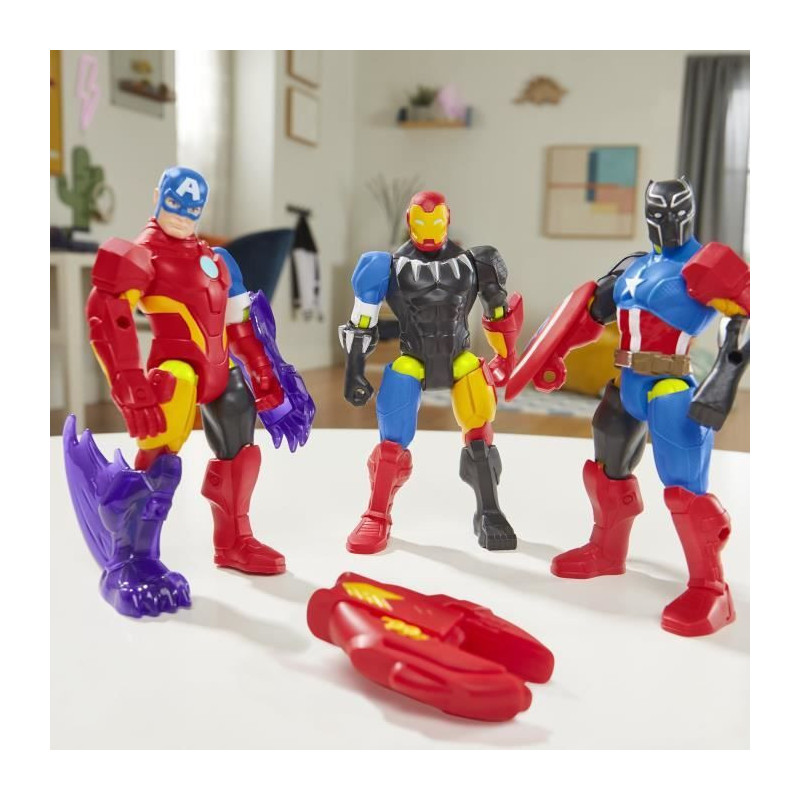 MixMashers Marvel Avengers Captain America Mix and Match Figure with A