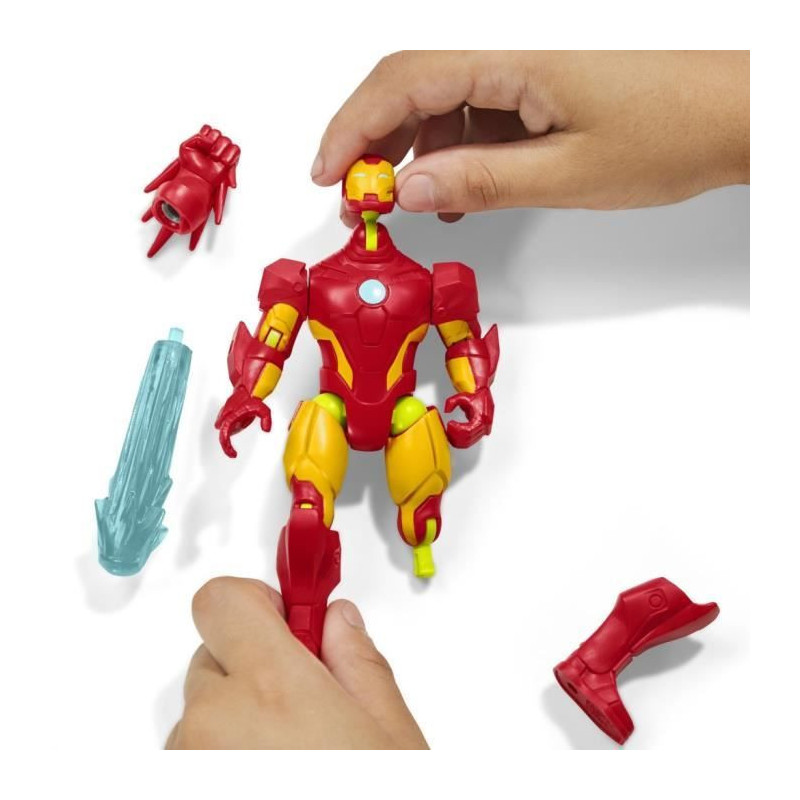 MixMashers Iron Man, 12 cm customizable figurine to mix and match with