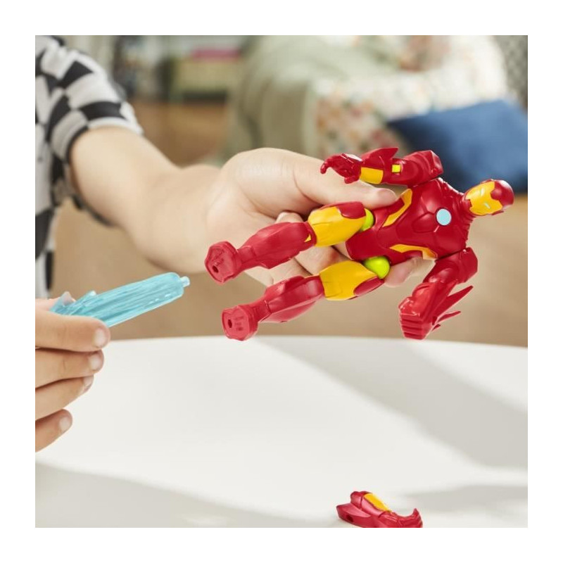 MixMashers Iron Man, 12 cm customizable figurine to mix and match with