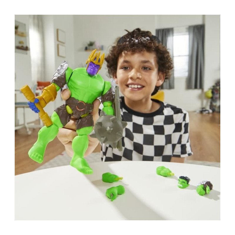 MixMashers Marvel Avengers, Customizable Hulk Deluxe Action Figure to