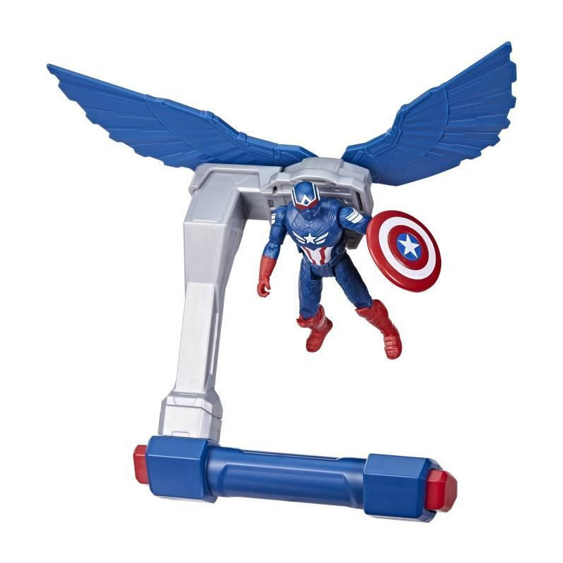 Captain America Flight Controls Figure, Marvel Epic Hero Series Captai