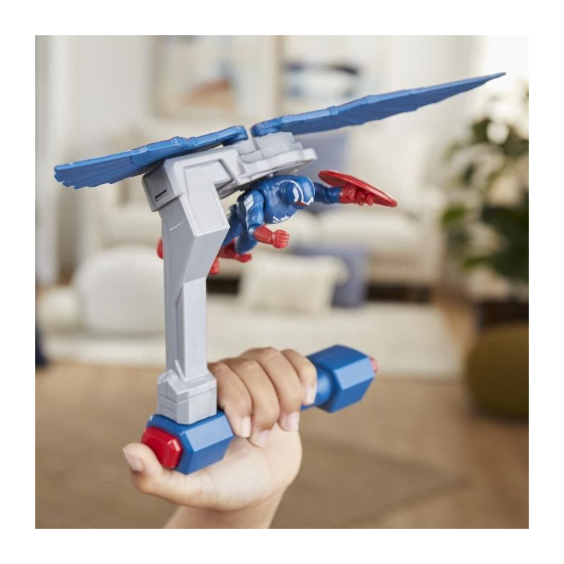 Captain America Flight Controls Figure, Marvel Epic Hero Series Captai