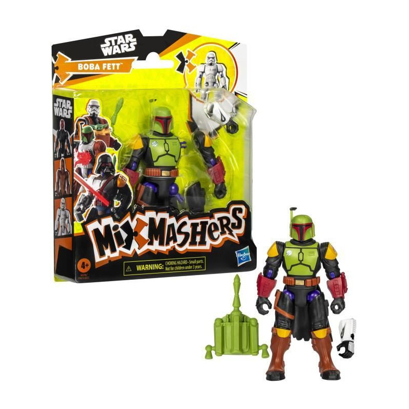MixMashers Star Wars, customizable Boba Fett figurine to mix and match