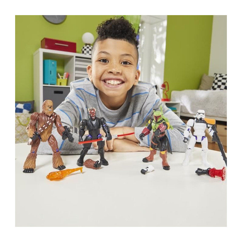 MixMashers Star Wars, customizable Boba Fett figurine to mix and match