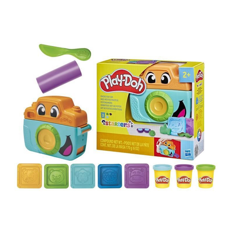 Play-Doh My Little Photos Starters, modeling clay, pretend camera, 7 a