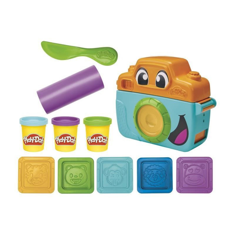 Play-Doh My Little Photos Starters, modeling clay, pretend camera, 7 a