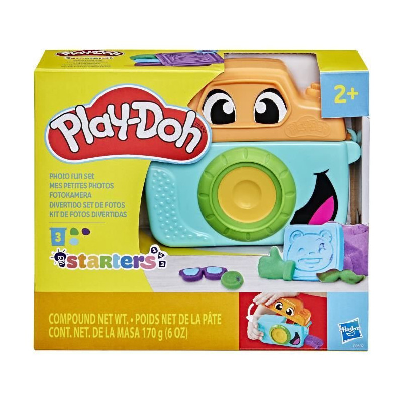 Play-Doh My Little Photos Starters, modeling clay, pretend camera, 7 a