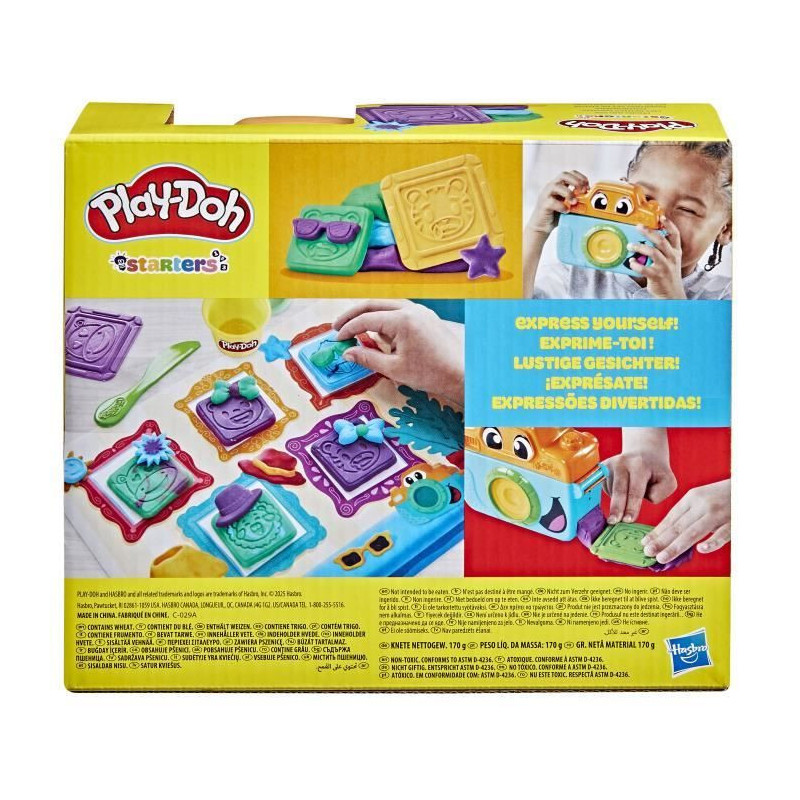 Play-Doh My Little Photos Starters, modeling clay, pretend camera, 7 a