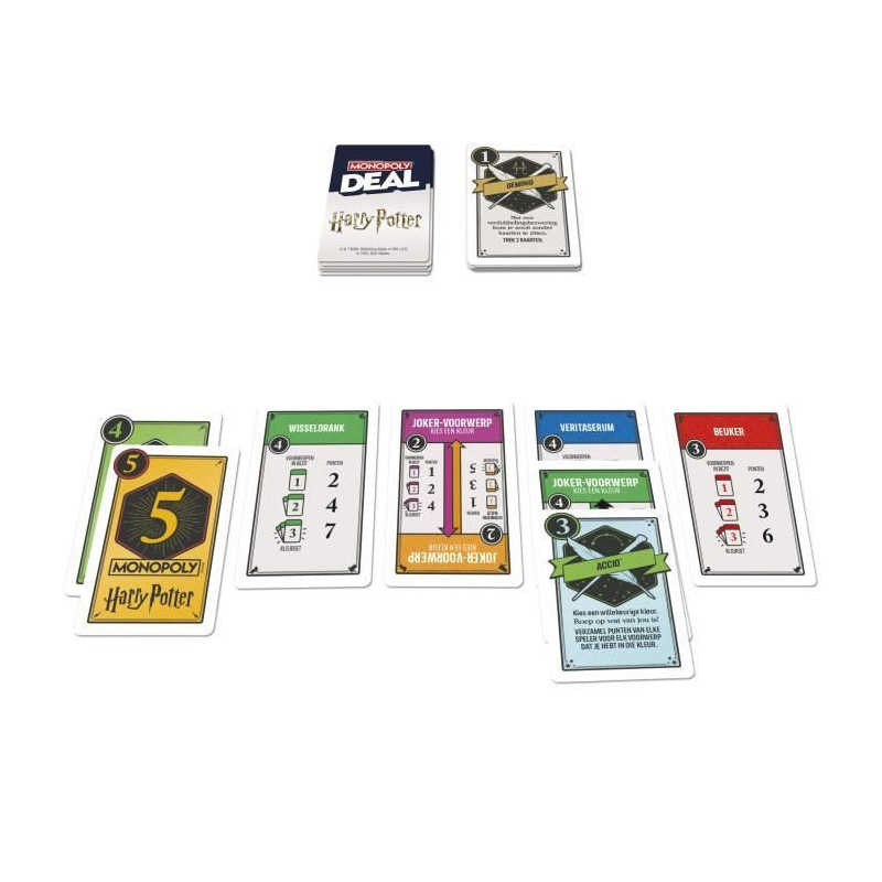 MONOPOLY DEAL HARRY POTTER