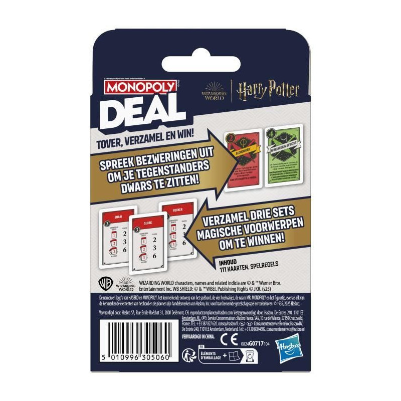 MONOPOLY DEAL HARRY POTTER