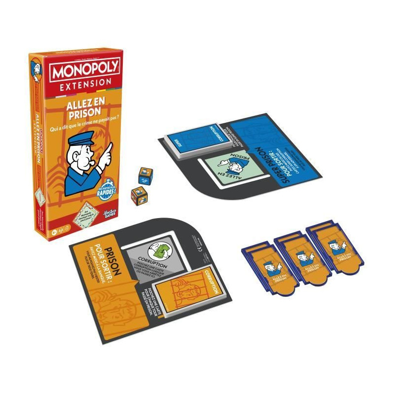Monopoly Go to Jail Expansion, makes the classic Monopoly game more fu