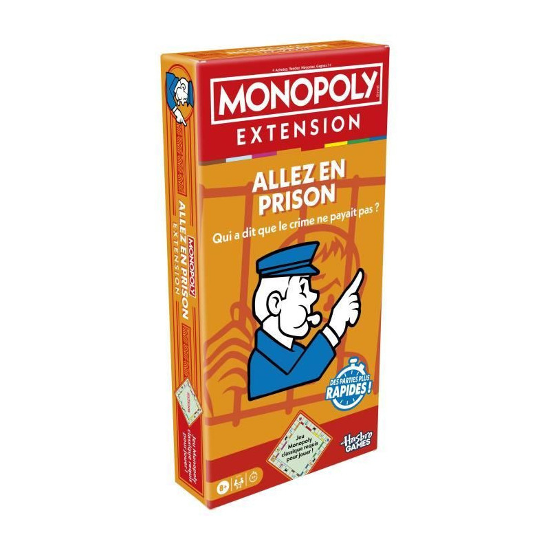 Monopoly Go to Jail Expansion, makes the classic Monopoly game more fu