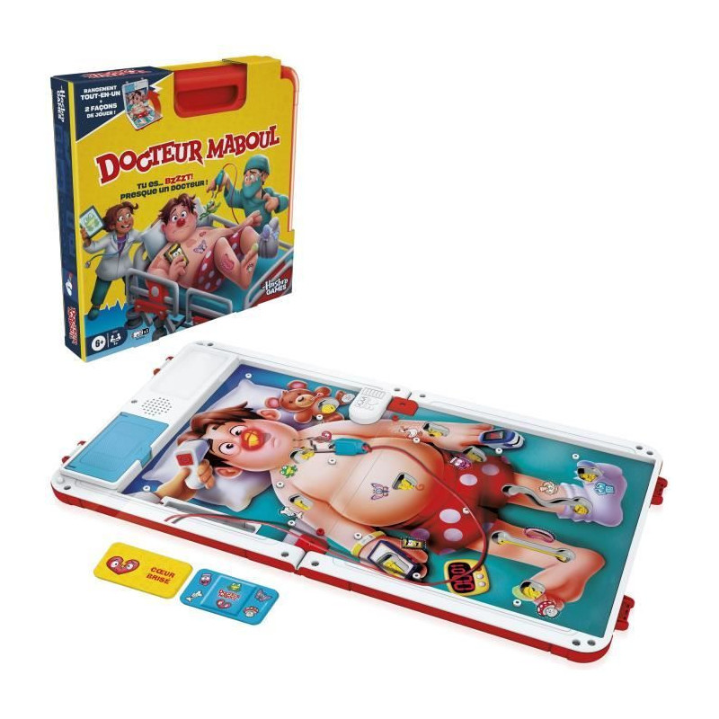 Dr. Maboul, Electronic Board Game with All-in-One Carrying Case, 2 Way