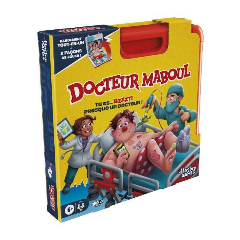 Dr. Maboul, Electronic Board Game with All-in-One Carrying Case, 2 Way