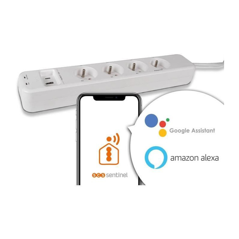 Connected power strip - SmartPlug Strip - SCS SENTINEL