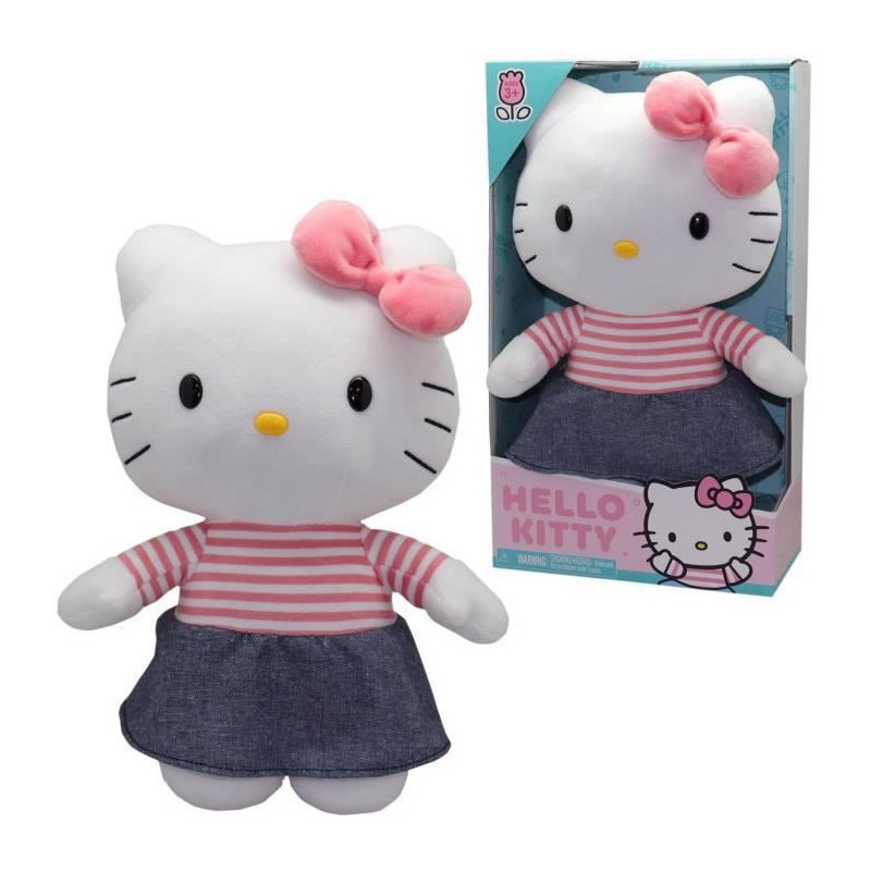 Plush toy - GPTOYS - HELLO KITTY - HKT131 - Denim dress model - 30 cm
