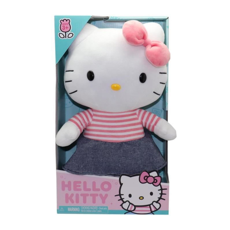 Plush toy - GPTOYS - HELLO KITTY - HKT131 - Denim dress model - 30 cm