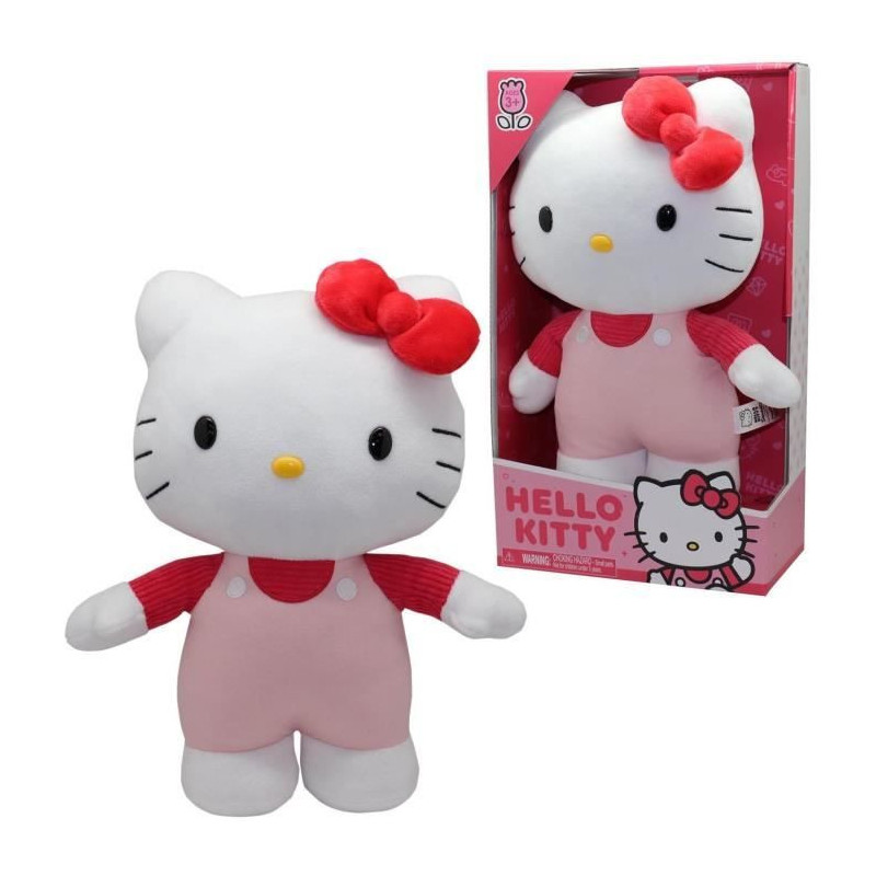 Plush toy - GPTOYS - HELLO KITTY - HKT132 - Pink T-shirt model - 30 cm
