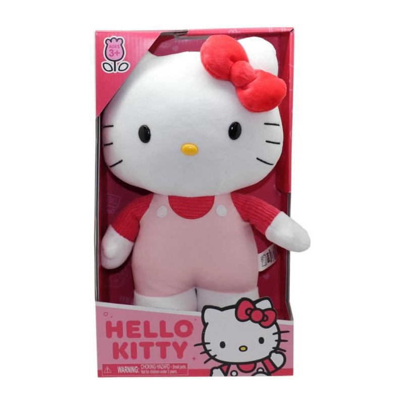 Plush toy - GPTOYS - HELLO KITTY - HKT132 - Pink T-shirt model - 30 cm