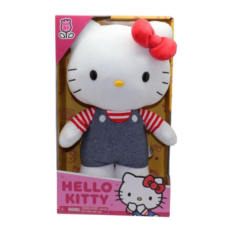 Plush toy - GPTOYS - HELLO KITTY - HKT133 - Denim blue model - 30 cm -