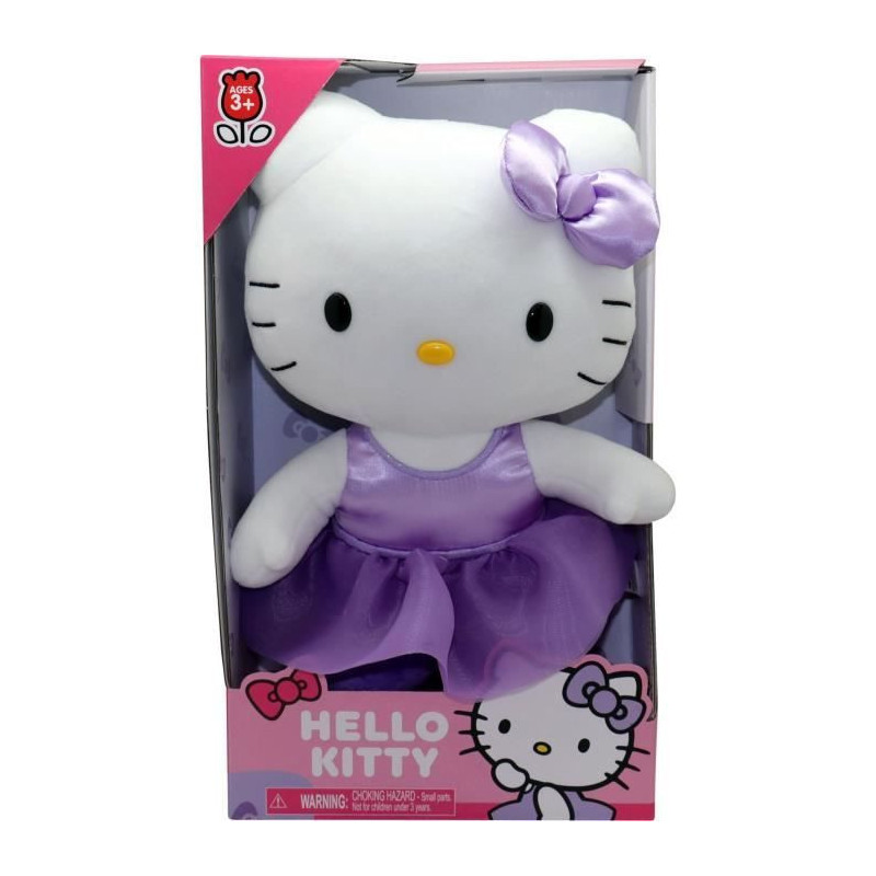 Plush - GPTOYS - HELLO KITTY - HKT121 - Purple satin dress model - 30