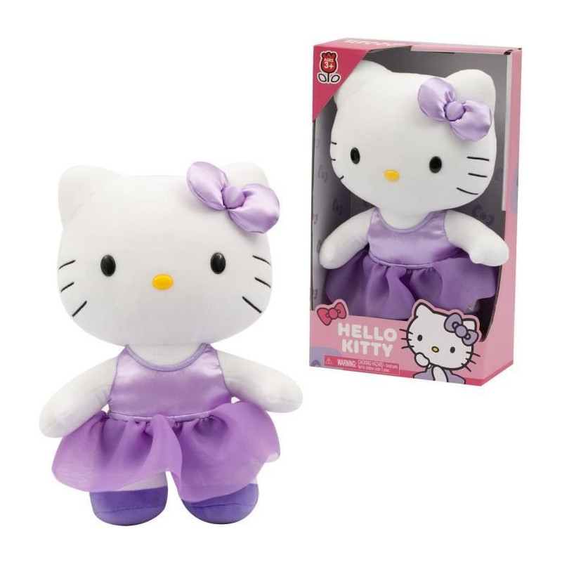 Plush - GPTOYS - HELLO KITTY - HKT121 - Purple satin dress model - 30