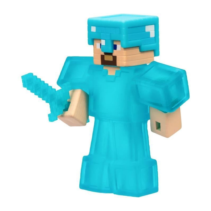 Stretchy Figure - GOO JIT ZU - Minecraft Steve - 11 cm - Elastic Textu