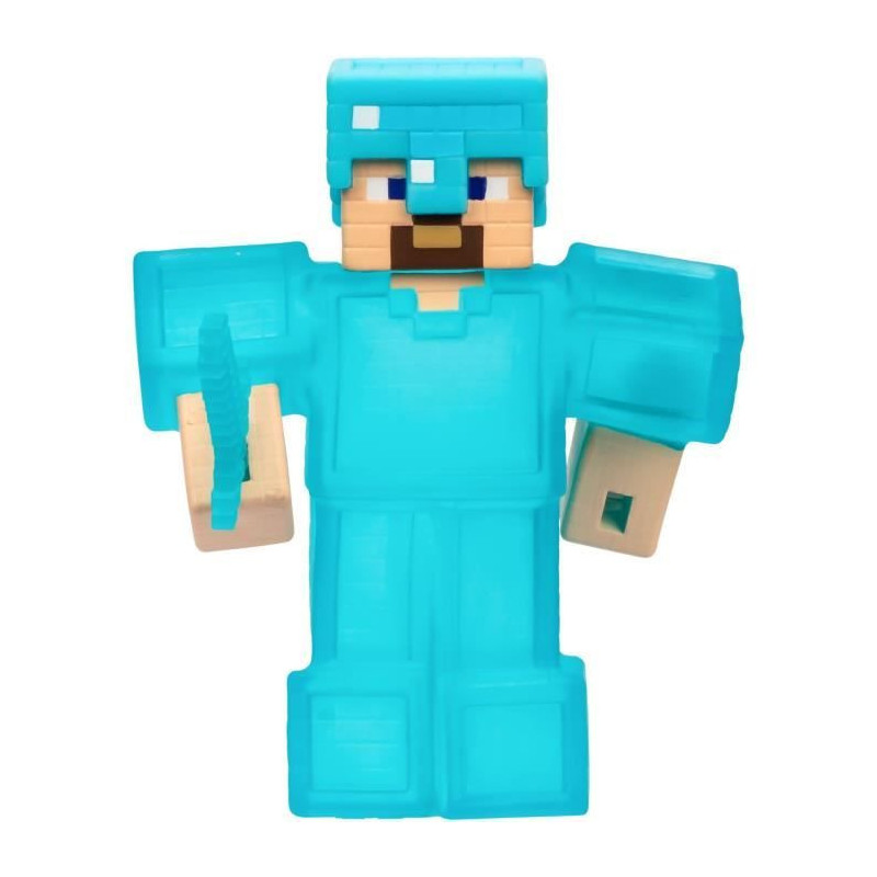 Stretchy Figure - GOO JIT ZU - Minecraft Steve - 11 cm - Elastic Textu
