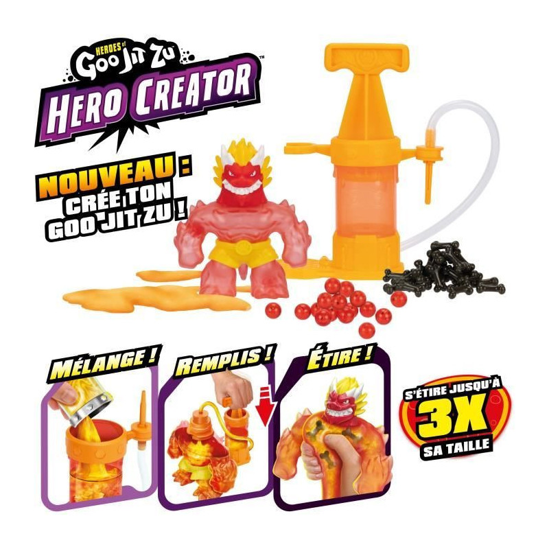 Hero Creator Blazagon 11cm Figure - HERoeS OF GOO JIT ZU - Custom Text