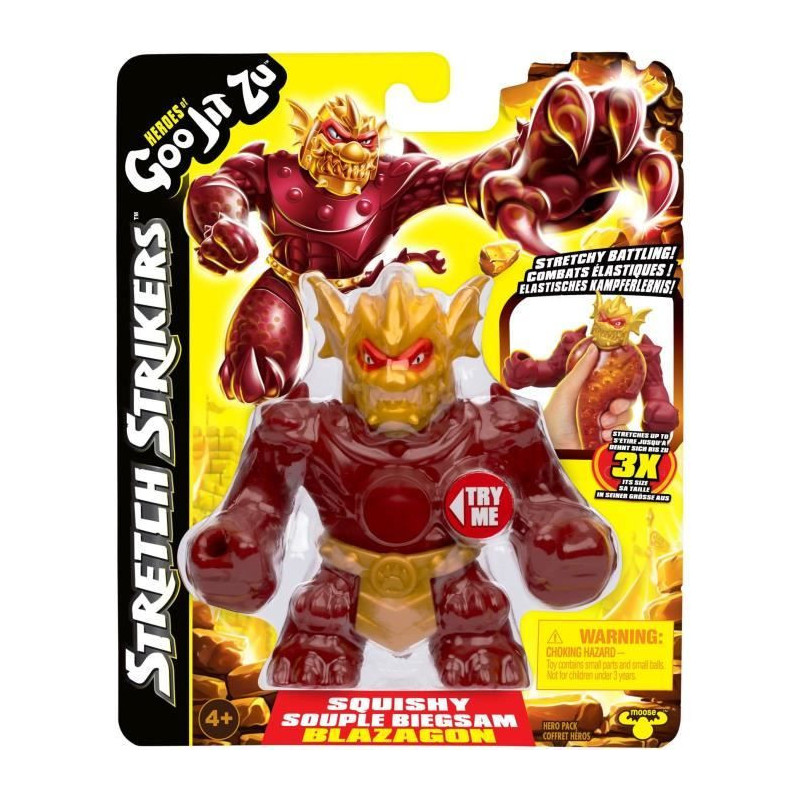 Stretch Strikers 11cm Figure (Random Asst) - HERoeS OF GOO JIT ZU - Sl