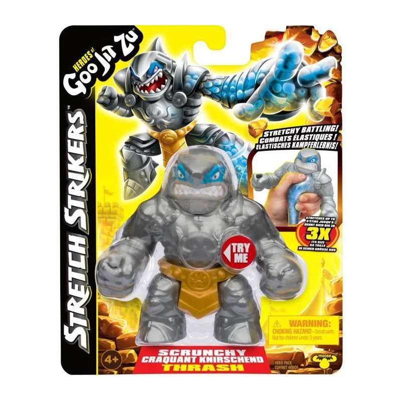 Stretch Strikers 11cm Figure (Random Asst) - HERoeS OF GOO JIT ZU - Sl