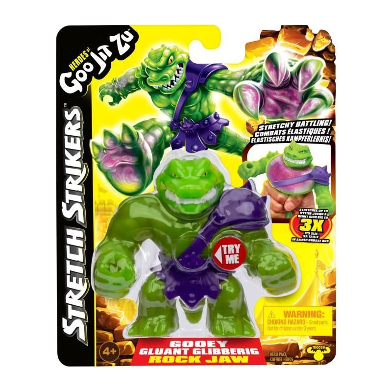 Stretch Strikers 11cm Figure (Random Asst) - HERoeS OF GOO JIT ZU - Sl