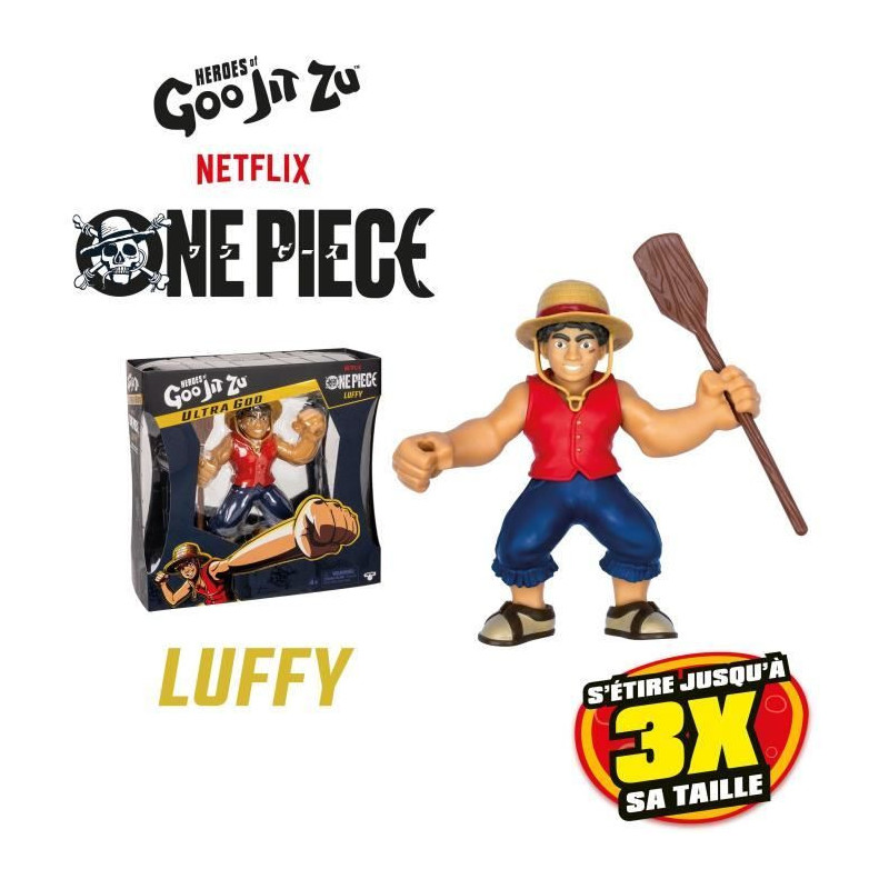 Ultragoo Luffy 17cm - HERoeS OF GOO JIT ZU - ONE PIECE - Stretchable f