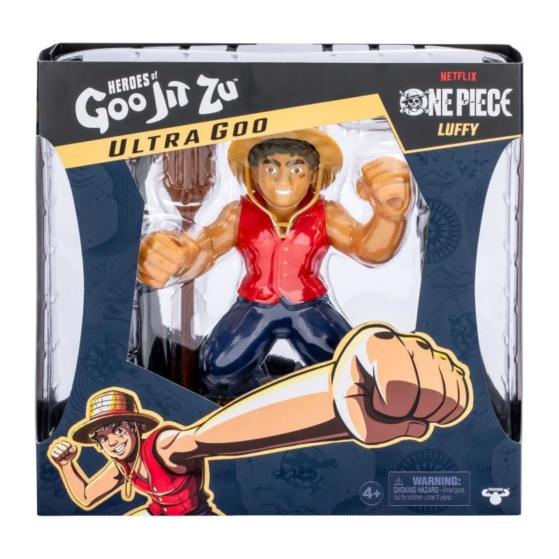 Ultragoo Luffy 17cm - HERoeS OF GOO JIT ZU - ONE PIECE - Stretchable f